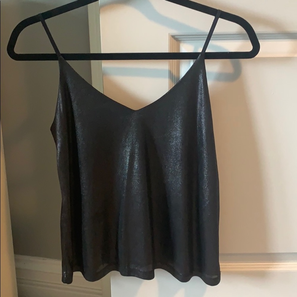 Black Sparkly Top